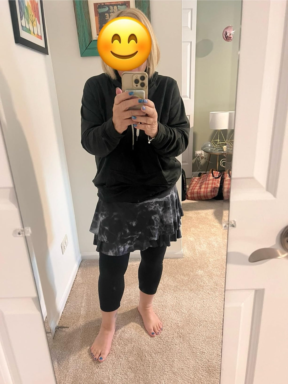 Skirted leggings