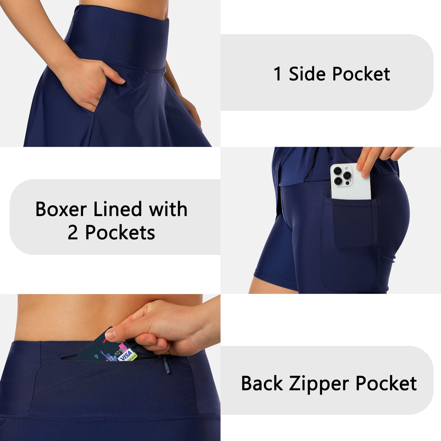 Anivivo - Swim Skorts