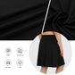 ANIVIVO Skorts for Women 20" Knee Length Tennis Skirts with Pocekts-Black
