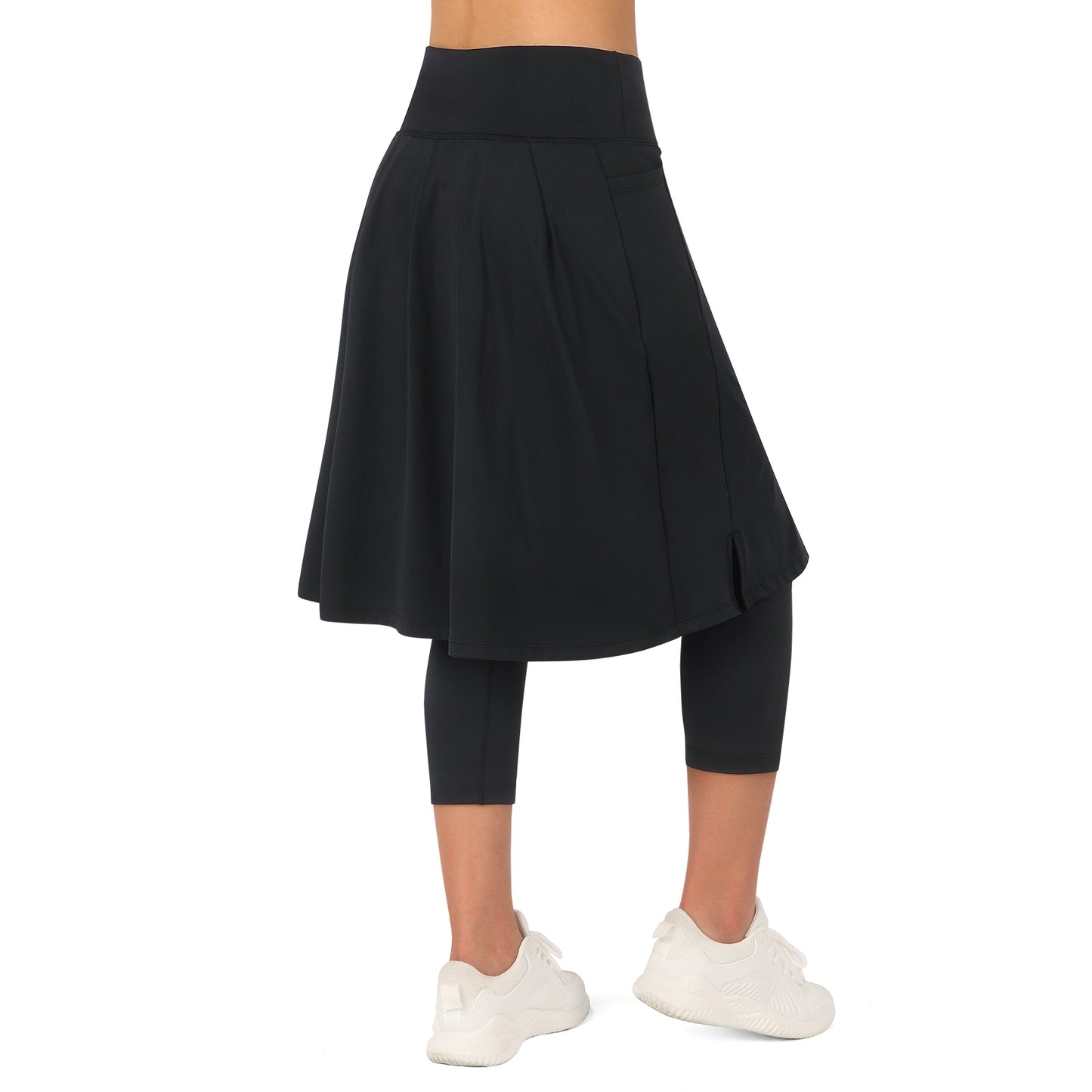 ANIVIVO Women Long Knee Length Skirted Leggings,Leggings with Skirts P –  Anivivo